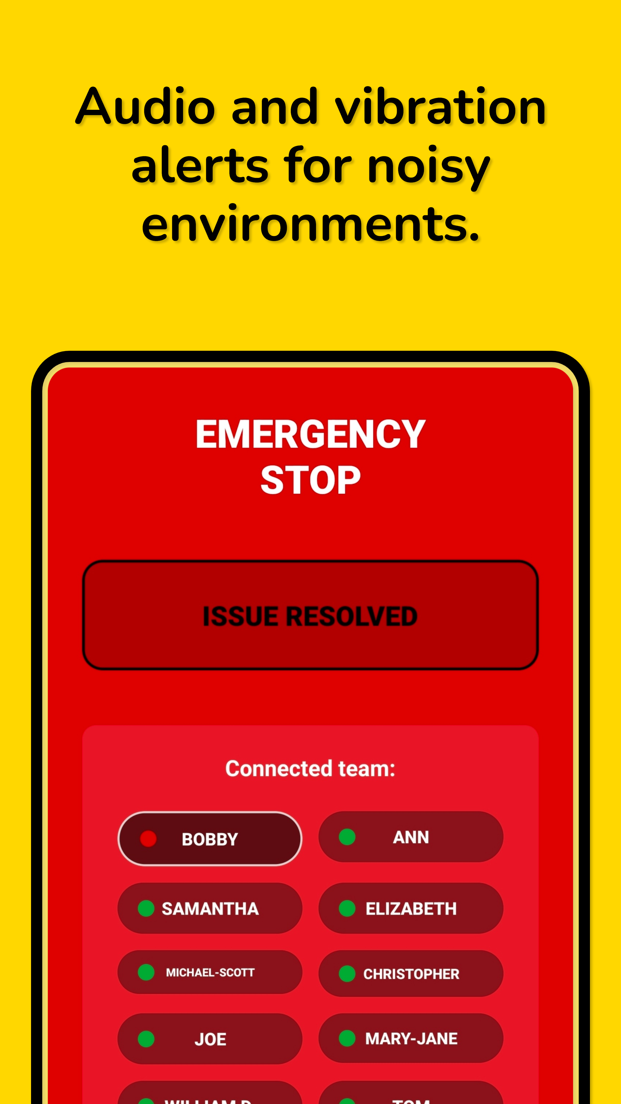 TeamClick App Screen 4